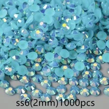 500pcs/1000pcs 2mm/3mm/4mm AB Flat Resin Jelly Rhinestones For DIY Glass Bottles, Nail Art, Headpieces, Costume Decoration, Loose Sparkling Accessories - Multicolor - View 31