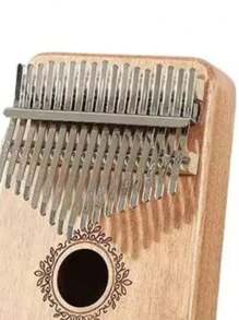 Kalimba Finger Piano With 17 Keys - Màu nâu  Mocha - Xem 2