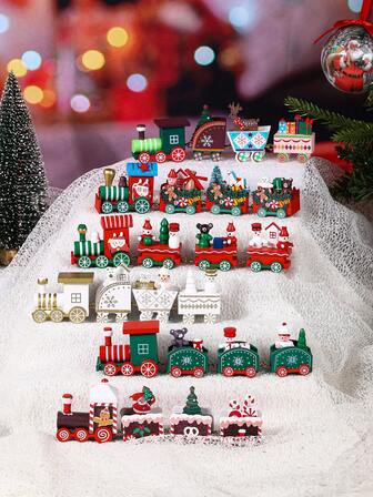 1pc Christmas Train Decor, Christmas Party Gift Perfect Friends And Family, Christmas Party Decor Family Room Table Decor Train For Festive Parties, Christmas Parties, Ations, Scene Decorations, Holiday Decoration, Home Decoration, Office Decoration, Party Gifts, Room Decoration, Aesthetic Room Decoration, Bedroom Decoration, Home Decoration, Fun Christmas Party Decoration, Christmas Day, Happy New Year, Christmas Gifts, Christmas Decorations Winter Christmas Decorations Home Christmas Gifts Christmas Decor