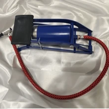 Artificial Car Inflation Pump, Portable Tire Inflation Pump, Foot Operated Inflation Machine Multifunctional Inflation Pump - Blue - View 4