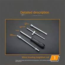 46pcs Automotive Repair Tool Kit, Car Household Maintenance Tools Set, Hardware Wrench Socket Kit - Black - View 5