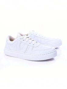 Original Light And Comfortable White Casual Women's Sneakers - 白色 - 查看 4