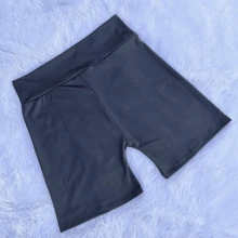 KIT 2 Second Skin WITH WAISTBAND High Waist Shaping Shorts 1 BLACK + 1 CHOCOLATE - Nhiều màu - Xem 2