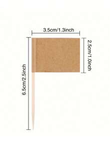 50/100/200 piezas, Banderitas para palillos, Marcadores de queso, Etiquetas de comida para buffet de fiesta, Etiquetas de queso para tabla de charcutería, Palillos con banderitas para aperitivos, Letreros de comida y decoración para eventos especiales, Suministros para fiesta de Navidad - Multicolor - Ver 2