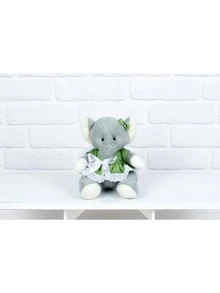 Provence  Kit Girl Lion, Elephant, Monkey And Giraffe 15 Cm - 綠色 - 查看 3