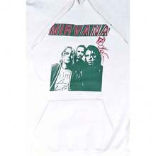 NIRVANA Unisex Adult Flipper Pullover Hoodie (White) - trắng - Xem 3