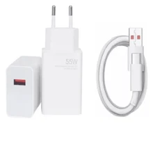 Carregador Turbo 55w P/ Xiaomi Redmi Note 10s 11s 12s 13 9s