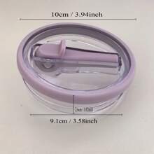 Tapa de repuesto para vaso térmico, tapas a prueba de derrames y salpicaduras para vasos térmicos, tapa con pajita batible para vaso térmico, tapa con pajita batible de repuesto para vaso térmico, tapa reutilizable para vaso térmico