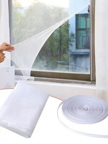 With Anti-Fly Mosquito Net Insect Removable Anti-Insect Mosquito Net Window Screen Promotion - Blanc - Voir 4