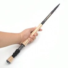 Design nou 2.1M 2.4M 2.7M 3.0M Undiță telescopică de pescuit cu muscă portabilă de carbon cu acțiune rapidă Păstrăv cu mușcă Tackle Stâlp Bunuri pentru pescuit