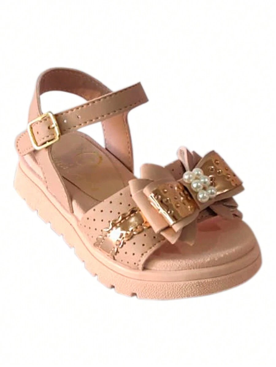 Women's Children's Sandal Lightweight, Soft And Comfortable Anatomical Insole Non-Slip Sole Sizes 20-27 - 藕粉色 - 查看 1