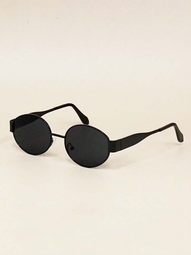 YUELUQU Retro Occhiali da sole senza montatura per Donna Uomo Moda Retro Rettangolare Occhiali Quadrati trasparenti Occhiali da sole, Medium