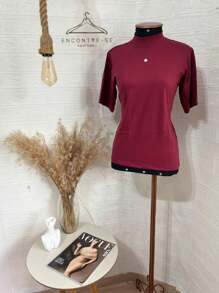 Women Blouses - CHERRY - View 11