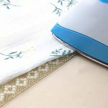 1碼正方形珍珠鑽石熱熔膠修邊,適用於皮帶、鞋子、衣服、包包、帽子、條帶裝飾 - 彩色 - 查看 4