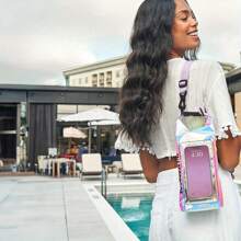 Geantă crossbody impermeabilă nouă de 67,63 oz cu buzunar pentru telefon - Colorată, PVC pentru agrement în aer liber și înot. 1 geantă de depozitare portabilă impermeabilă de 67,63 oz, husă pentru telefon mobil - Accesorii pentru navigație și caiac - Articole esențiale pentru camping, înot, plajă, pescuit, rafting, călătorii. Geantă impermeabilă portabilă pentru exterior, geantă impermeabilă pliabilă pentru telefon mobil cu ecran tactil de 67,63 oz, articole esențiale pentru înot, pescuit, rafting, călătorii. Geantă uscată marină impermeabilă IPX6, 67,63 oz - Geantă de depozitare pentru telefon mobil - Accesorii pentru navigație și caiac - Articole esențiale pentru camping, înot, plajă, pescuit, rafting, călătorii. Geantă impermeabilă portabilă pentru exterior, geantă impermeabilă pliabilă pentru telefon mobil cu ecran tactil de 67,63 oz, articole esențiale pentru înot, pescuit, rafting, portofel de călătorie pentru vacanța de vară, vacanță, piscină.