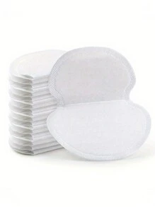 10/50/100 piezas Almohadillas absorbentes de sudor axilar - Almohadillas antitranspirantes desechables para hombres y mujeres - Mantente seco y con confianza todo el día Enfriamiento de verano, playa, viaje