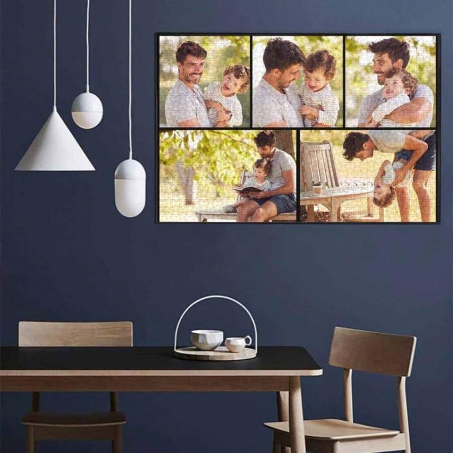 1Pc Câu Đố Tùy Chỉnh Hình Ảnh Câu Đố Cá Nhân Câu Đố Tùy Chỉnh Câu Đố 70/100/300/500/1000 Câu Đố Bằng Gỗ Câu Đố Hình Ảnh Gia Đình, Cặp Đôi, Chân Dung, Kỷ Niệm Ngày Cưới, Thú Cưng, Quà Sinh Nhật, Quà Tặng Tùy Chỉnh Tự Làm, Tạo Câu Đố Hình Ảnh Tùy Chỉnh Của Riêng Bạn