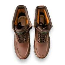 Botas De Trabajo, Botas Purépecha, 502 Ohio 20 Cm Suela Hule - Marrón - Ver 8