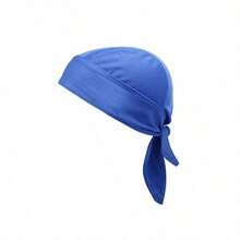 1pc Pirate Hat Bandana For Outdoor Cycling, Quick-Drying, Moisture-Wicking, Breathable, Sun-Proof Headwear, Small Hat - Multicolor - View 6