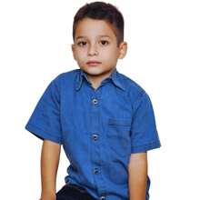 Young Boys Shirts - Blue - View 1