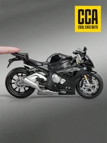 1:12 Scale BMW S1000 Alloy Motorcycle Model, Collectible Metal Toy Replica, Decor & Gift For Motorcycle Enthusiasts