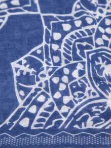 Beautiful Nomad Women's Bohemian Floral Printed Kimono Cover Up, For Summer Beach Vacation