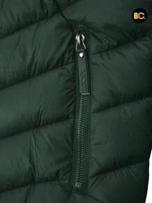 Big City Men Jackets And Coats - Dark Green - View 9