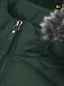 Big City Men Jackets And Coats - Dark Green - View 7