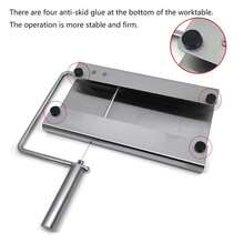 Board With Cutting Handle Cheese Slicer Butter Cutter Stainless Steel + 6 Wires - 1 - View 11