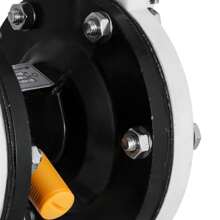 Air-Operated Double Diaphragm Pump, 1/2 In Inlet & Outlet, Polypropylene Body, 13.2 GPM & Max 120PSI, PTFE Diaphragm Pneumatic Transfer Pump For Petroleu, Oil & Low Viscosity Fluids