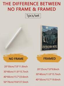 1 Áp Phích Vải Phong Cách Retro, Phim Kinh Dị Nghệ Thuật Treo Tường, Trang Trí Nhà Cửa, Áp Phích Ý Tưởng Sáng Tạo, Món Quà Lý Tưởng Cho Phòng Khách, Phòng Ngủ, Văn Phòng, Nhà Bếp, Nhà Hàng, Trang Trí Tường Quán Bar, Trang Trí Phòng Vintage, Tranh Canvas Nghệ Thuật Thẩm Mỹ, Không Gọng - Nhiều màu - Xem 2