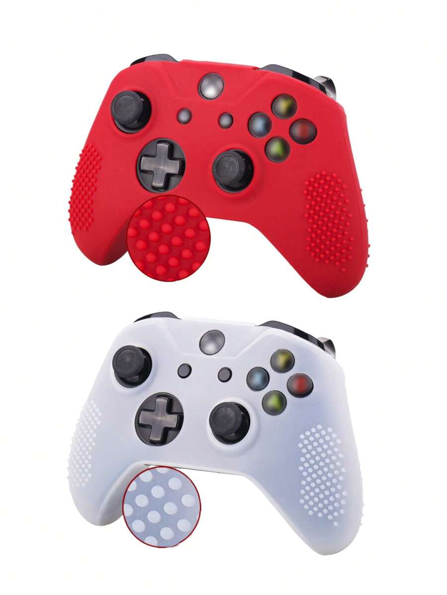 1 Pc One S Controller Cover, Anti-Slip Sweat-Proof Design Enhances Gaming Experience, Scratch-Resistant - Multicolor - View 1