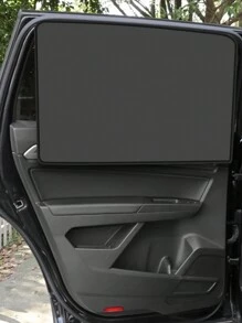 Car Window Shades With Magnets,Strong-Light Blocking UV Protection Privacy Shades,Universal Essential Interior Accessories ,Car Camping And Napping Curtains - Black - View 8