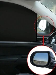 Car Window Shades With Magnets,Strong-Light Blocking UV Protection Privacy Shades,Universal Essential Interior Accessories ,Car Camping And Napping Curtains - Black - View 7