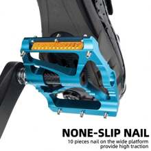 ROCKBROS Bicycle Pedals - Black - View 6