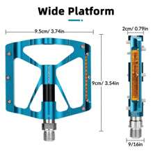 ROCKBROS Bicycle Pedals - Black - View 8