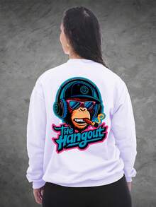 Sweatshirt By Zuma The Hangout The Meeting Point Launch Crew Neck - 白色 - 查看 3