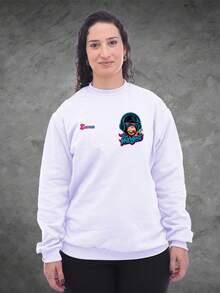 Sweatshirt By Zuma The Hangout The Meeting Point Launch Crew Neck - 白色 - 查看 4