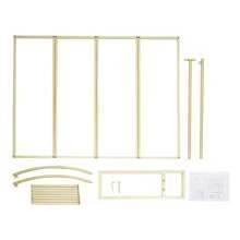ZhdnBhnos ZhdnBhnos LINSIE Metal Arch Backdrop Stand, 6.56FT Wedding Arch Ballon Stand With 2 (1.97FT) Square Frame Stand Sets For Birthday Party Graduation Ceremony Baby Shower Decoration (Gold) Ballon Arch Stand And 2 Wedding Flower Stands, Arch Backdrop Stand For Parties The Best Gift/Present For Family&Friends Happy Christmas