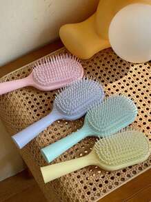 1支马卡龙色立式便携可爱防静电发梳，适合长发男女，发梳，梳子，美发工具，美发产品及配件，理发沙龙美容旅行必备，返校季，旅行度假必备，女士美发配件，刷子，发梳，边缘梳，梳发，梳子，解结梳，球形梳，迷你发梳，发梳套装，木梳，梳子，后梳，发梳，边缘梳，梳发，发梳套装，梳子，迷你发梳，解结梳，美发产品，美发工具，美发用品，护发，卷发梳，理发师，理发配件，美发设备，小梳子，迷你发梳，旅行必备，发型，美发，发梳，后梳，造型梳，卷发梳，边缘梳，梳子头发、发梳套装、梳子、卷发梳、解结梳、女士发梳、头发、旅行、美发产品、美发工具、美发用品、理发师、理发配件、理发店、美发设备 - 彩色 - 查看 2