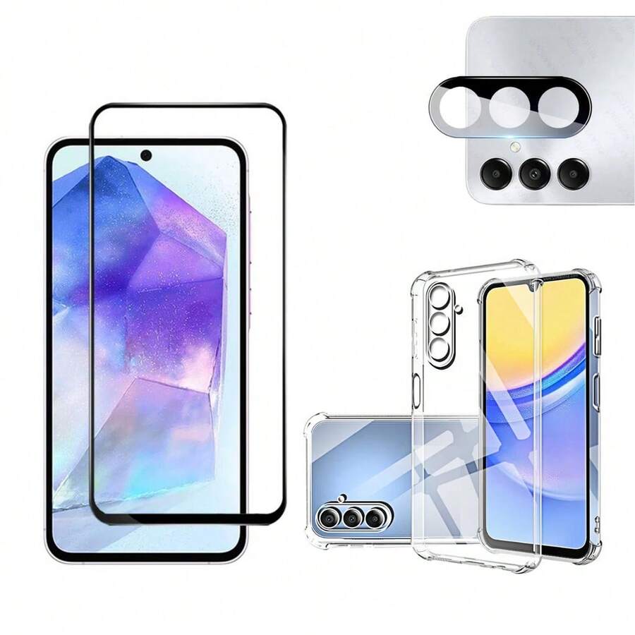 Cover Kit, Ceramic Film And Camera Film For Galaxy A55 - Nhiều màu - Xem 1