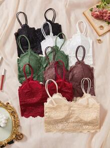6pcs Women Multicolor Lace Non-Wired Comfortable Lingerie Sets - Multicolor - View 4