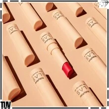 Cremy Matte Glass Ruby Rose Velvety Water Resistant Lipstick - GL05 - 查看 5