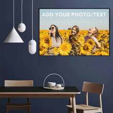 1 pieza de Rompecabezas de fotos y texto de madera personalizado. Crea tus propios rompecabezas de fotos personalizados para parejas, familias, bodas, San Valentín, Navidad, regalos de cumpleaños. Decorativo, exquisito, elegante, adorable, moderno, colorido, único, interesante. Kits de arte y manualidades personalizados, regalos personalizados para mujeres/hombres, juguetes para bebés, juguetes para niños pequeños, juguetes preescolares, juguetes para niños, rompecabezas personalizados a partir de fotos. Regalos ideales para él, ella, la familia, los amigos, los niños para cumpleaños, bodas, inauguración de la casa, dormitorio/sala de estar, para el Día del Niño. - Estilo horizontal - Ver 3