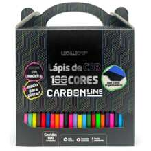 Carbon Colored Pencils 100 Colors - Leo And Leo - Multicolor - Ver 1