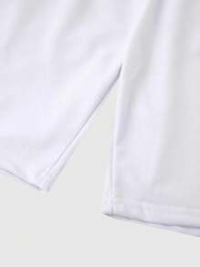 Paris Men's T-Shirt And Shorts Set Men's T-Shirt And Men's Shorts 227 - trắng - Xem 5