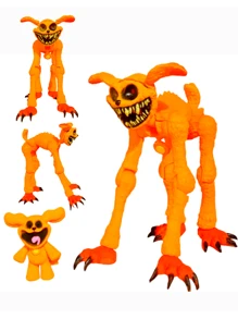 Dogday Figure Toy Catnap Smiling Critters Poppy Playtime - Orange - View 1