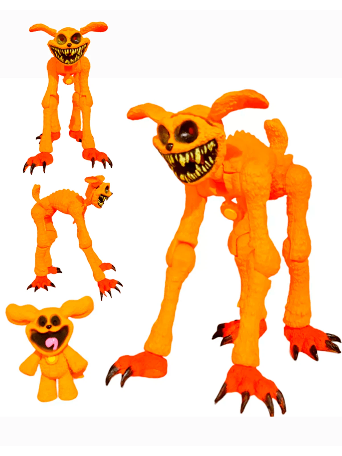 Dogday Figure Toy Catnap Smiling Critters Poppy Playtime - Orange - View 1