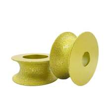 20mm孔径 3英寸（75mm）圆形真空钎焊水钻砂轮，半圆边，大理石边缘轮廓打磨盘 直径：3英寸/75毫米；孔径：20mm；厚度：10mm、15mm、20mm、25mm、30mm、35mm 适用机型：100型角磨机或手钻 特点：简单易用，高品质粗糙水钻表面确保在各种表面上均表现出色 - 彩色 - 查看 7