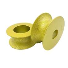 20mm孔径 3英寸（75mm）圆形真空钎焊水钻砂轮，半圆边，大理石边缘轮廓打磨盘 直径：3英寸/75毫米；孔径：20mm；厚度：10mm、15mm、20mm、25mm、30mm、35mm 适用机型：100型角磨机或手钻 特点：简单易用，高品质粗糙水钻表面确保在各种表面上均表现出色 - 彩色 - 查看 9